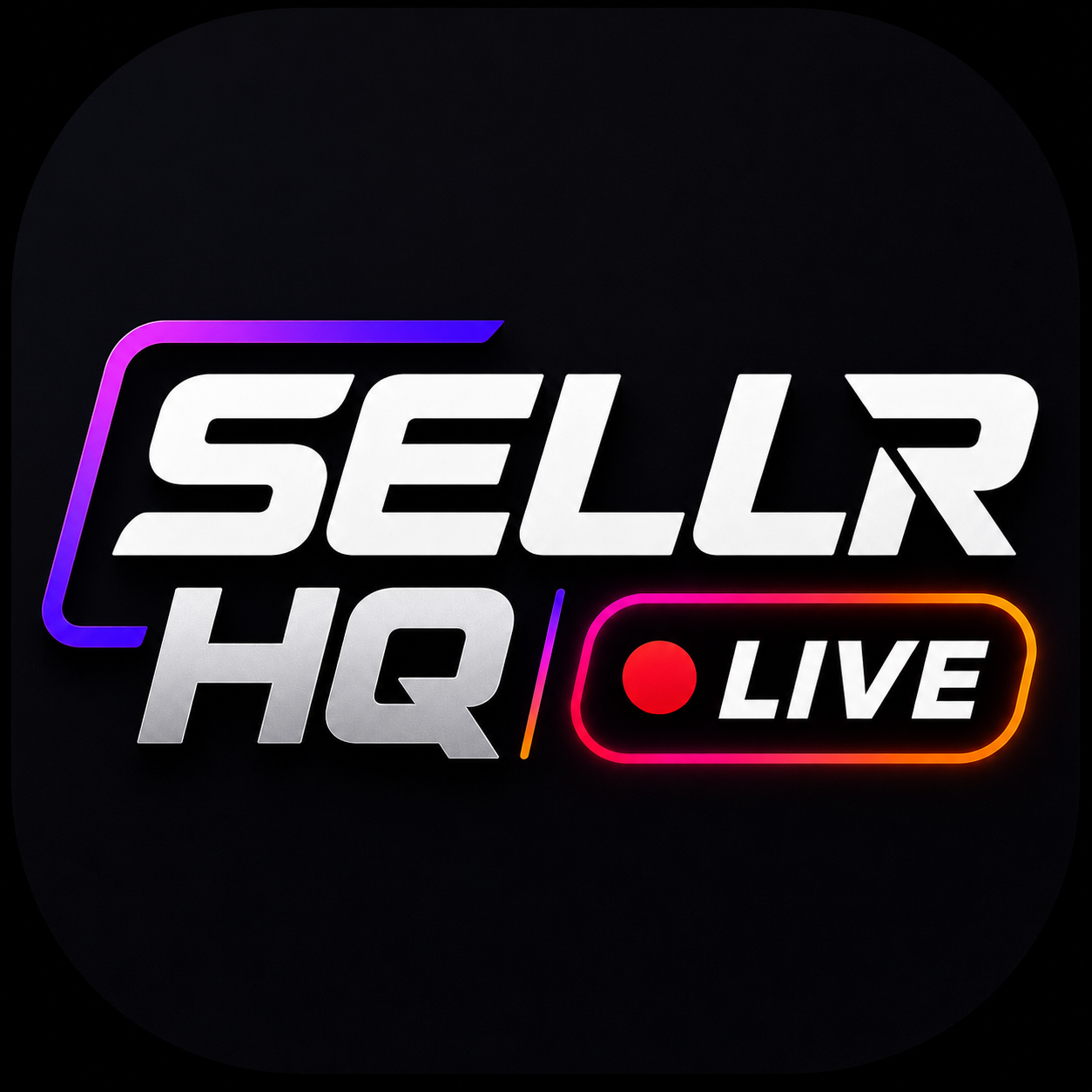 SELLR HQ LIVE official logo